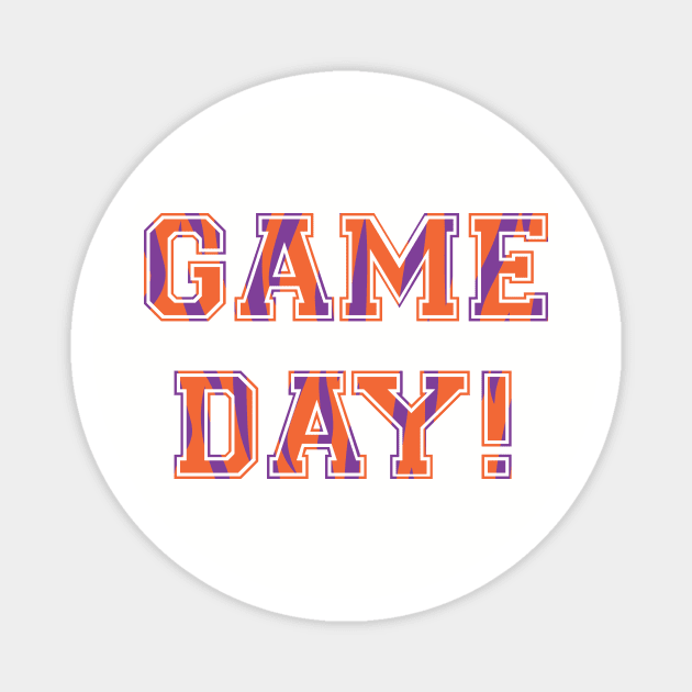 Clemson Game Day Magnet by Parkeit